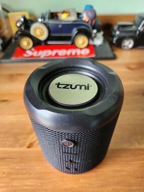 Tzumi Compact Portable Bluetooth Speaker in Black